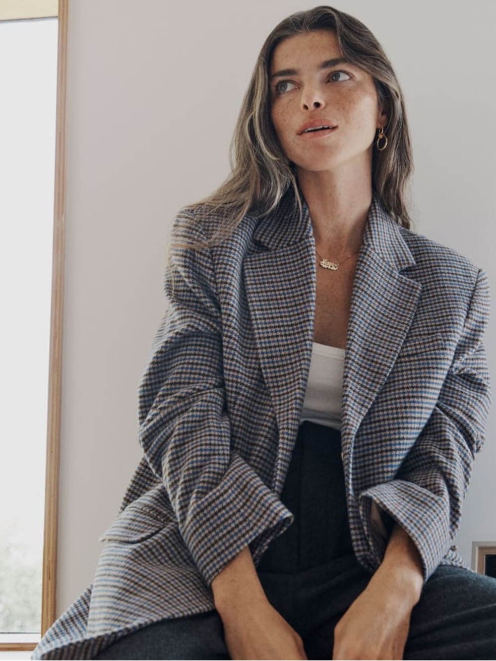 Everlane Oversized Blazer in Wool - Size 4